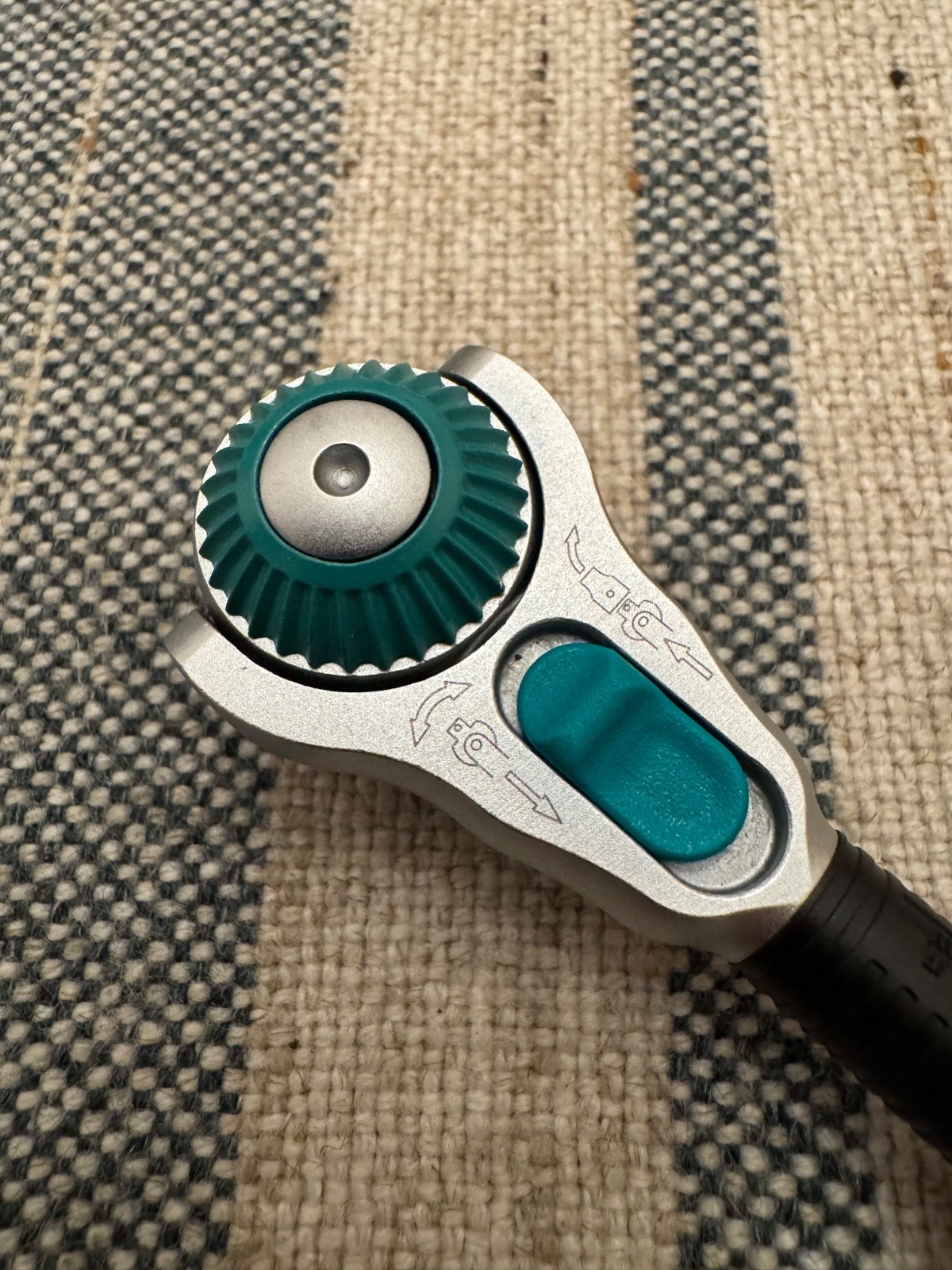 Wera 8000A Zyklop Speed 1/4” Drive 5-in-1 Ratchet 152mm