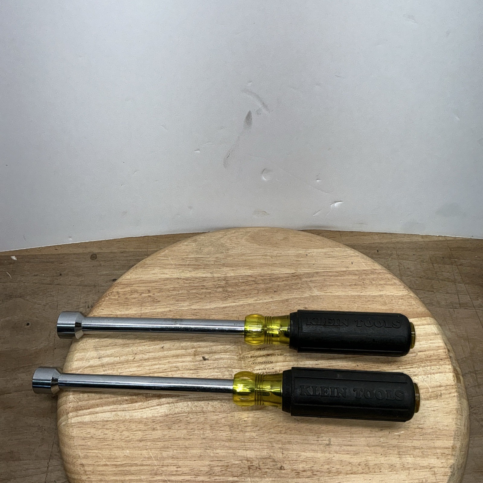 Klein Tools Nut Drivers 5/8”& 9/16” Both Hollow Shaft EXTRA LONG FREE SHIPPING(I