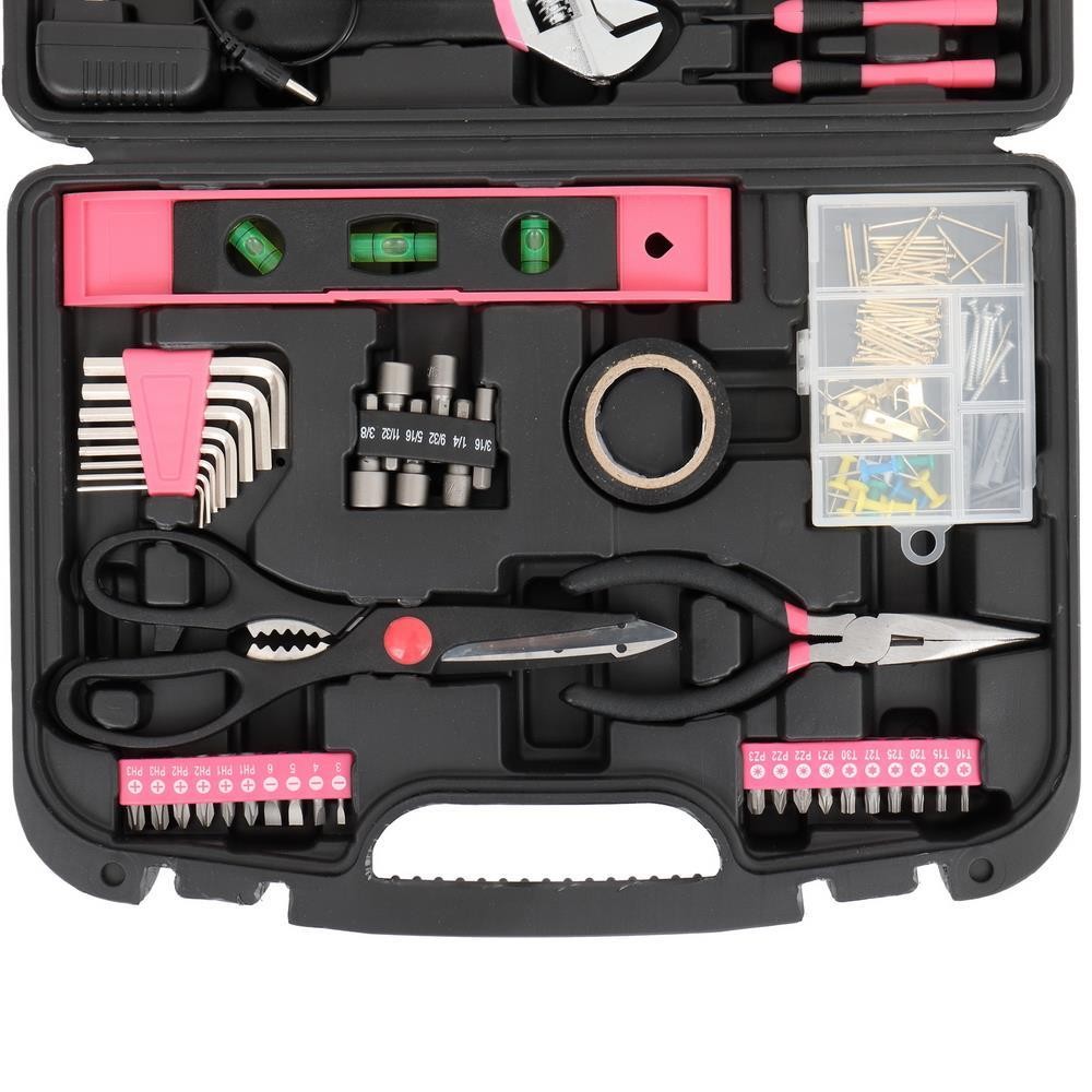Portable 149 Pieces Basic Tool Set General Household Hand Kit with Storage Case