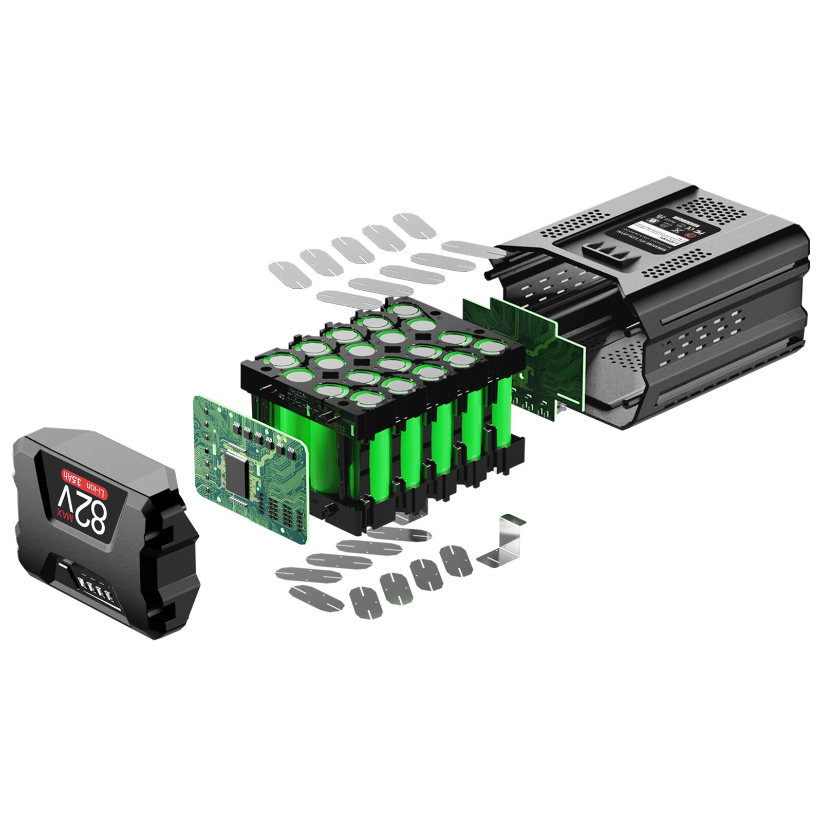 82V 3Ah/3.5Ah Lithium-ion Battery Pack For Snapper XD 82V MAX BSB2AH82 BSB4AH82