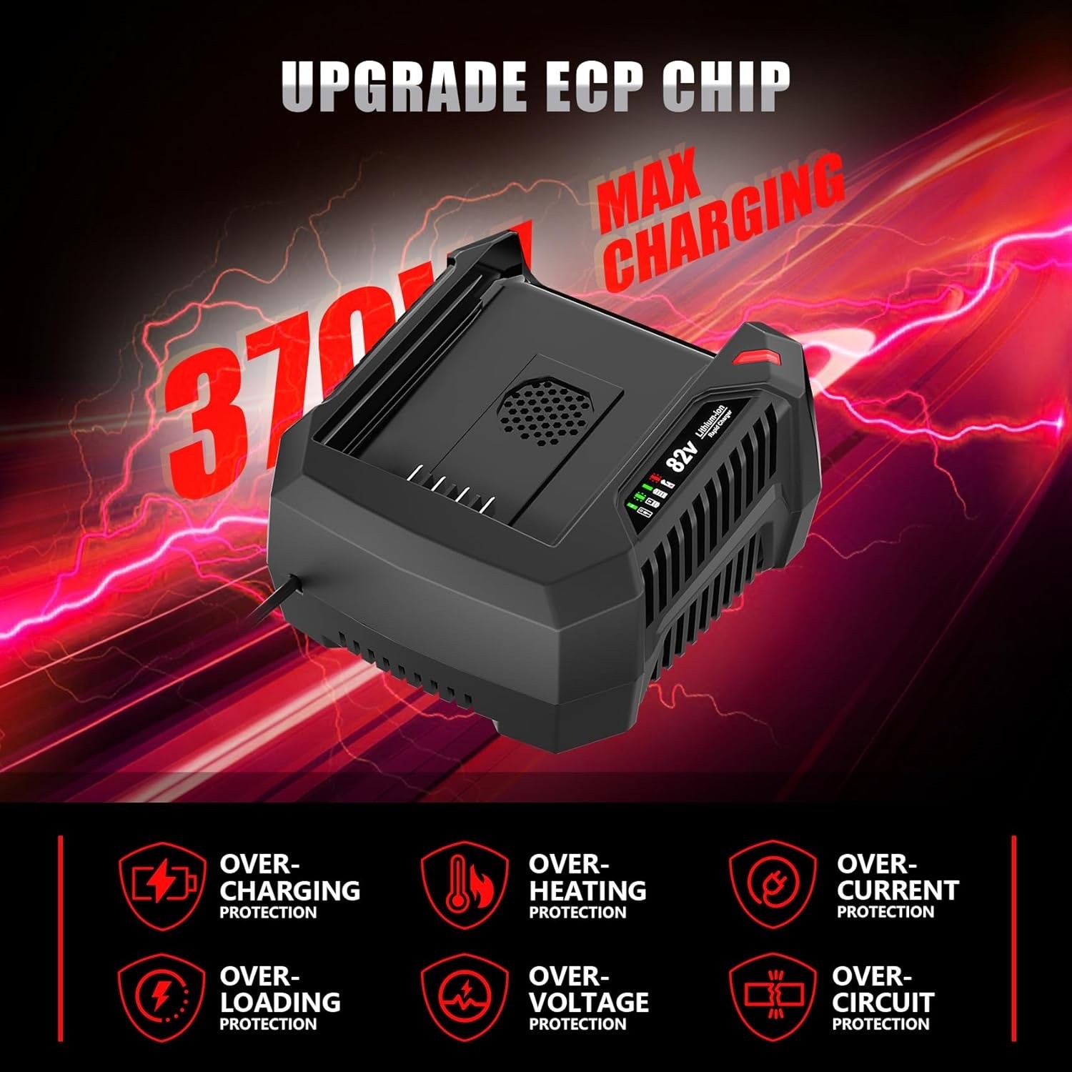 BSRC82 4.0A Rapid Charger for Briggs & Stratton Snapper XD 82V Max 1760263 NEW