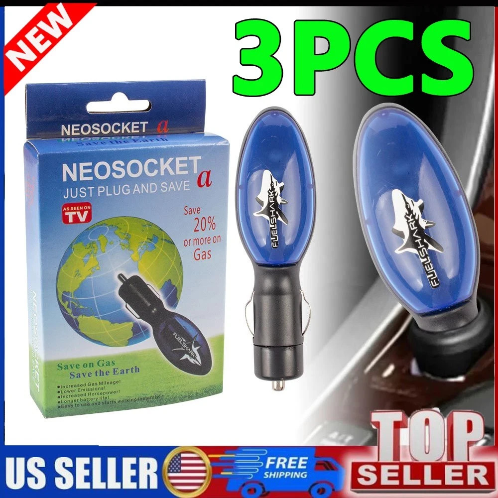 3 Pcs Gas Fuel Sync Farther – Save More Fuel Instantly, Automotive Spill Save
