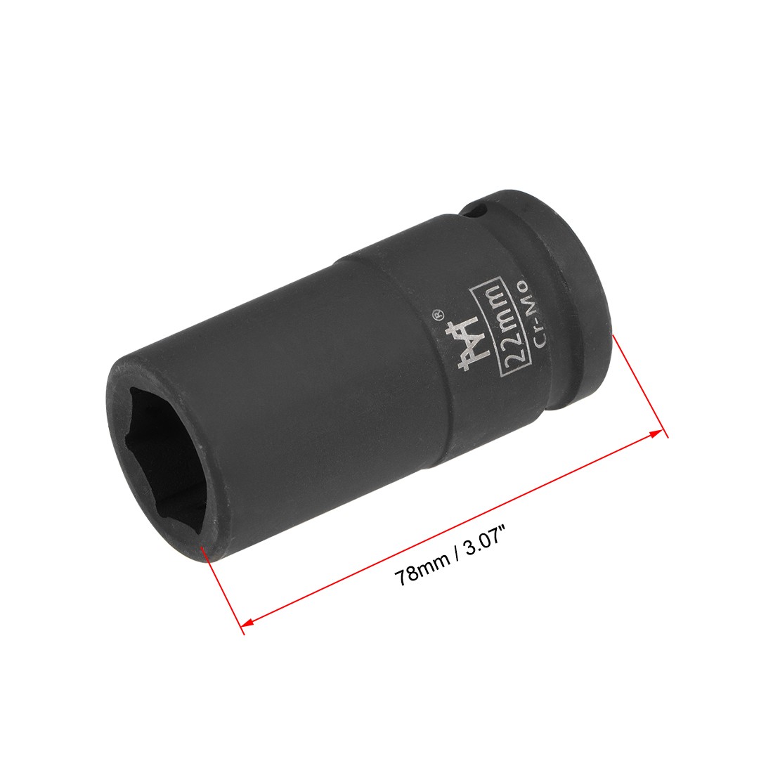 1PCS 3/4″ Drive by 22mm Deep Impact Socket Alloy Steel