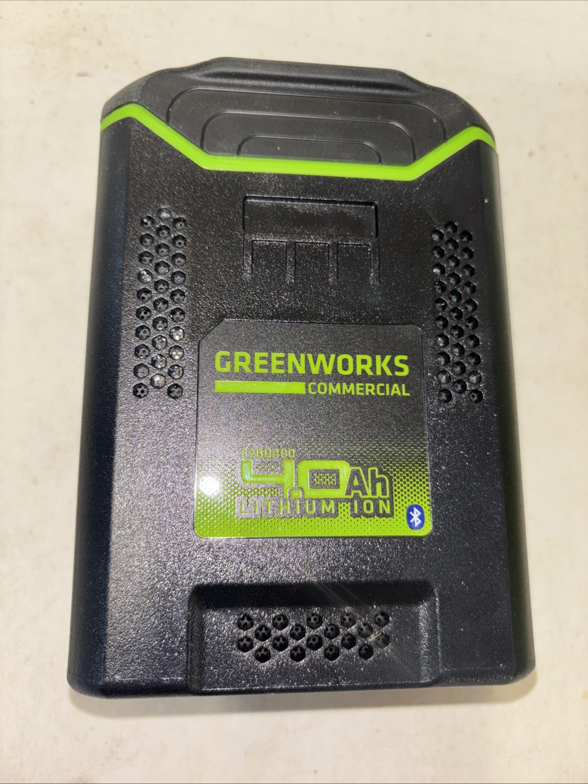 Greenworks 82V 4Ah Bluetooth Battery with Digital Display | 82BD400. A11 00011