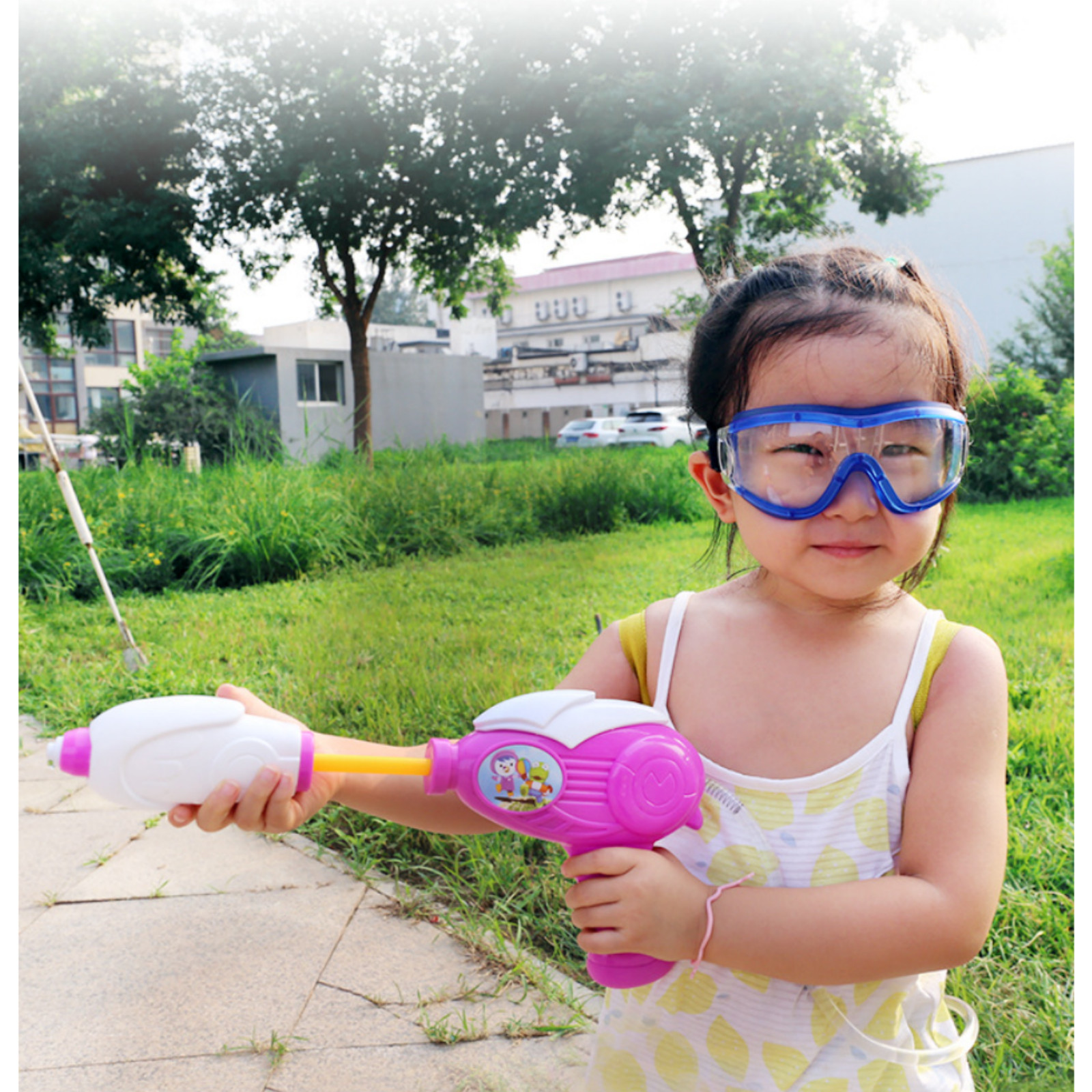 Kids Safety Goggles for 4–12 Years Anti-Fog Scratch-Resistant Flexible Glasses