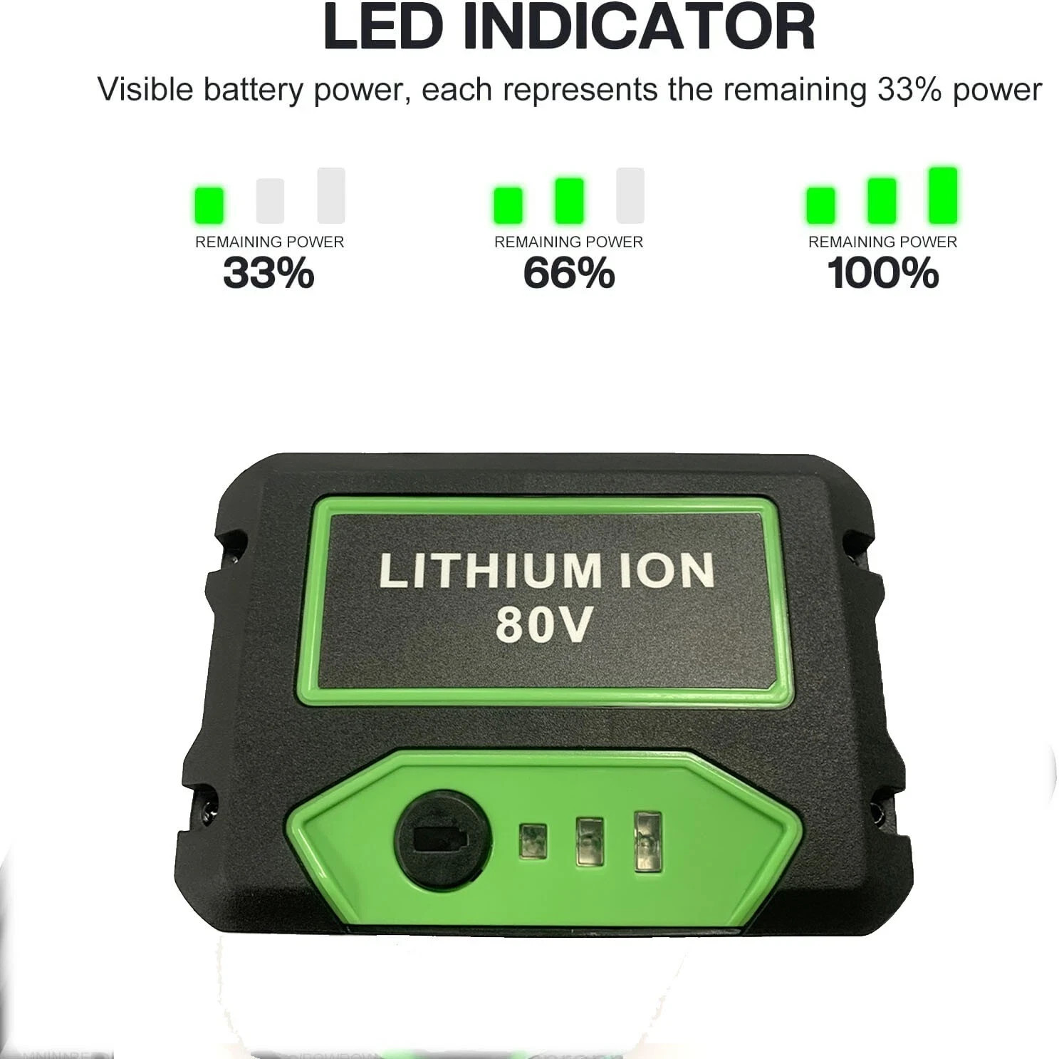 GBA80400 80V 3.5Ah for Greenworks Pro 80Volt Lithium Ion Battery GBA80200 US