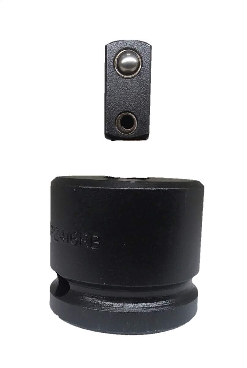 WHITE-USA  1/2″ To 3/4″ Drive Socket Reducer Air Impact With 2 Replacement Bits