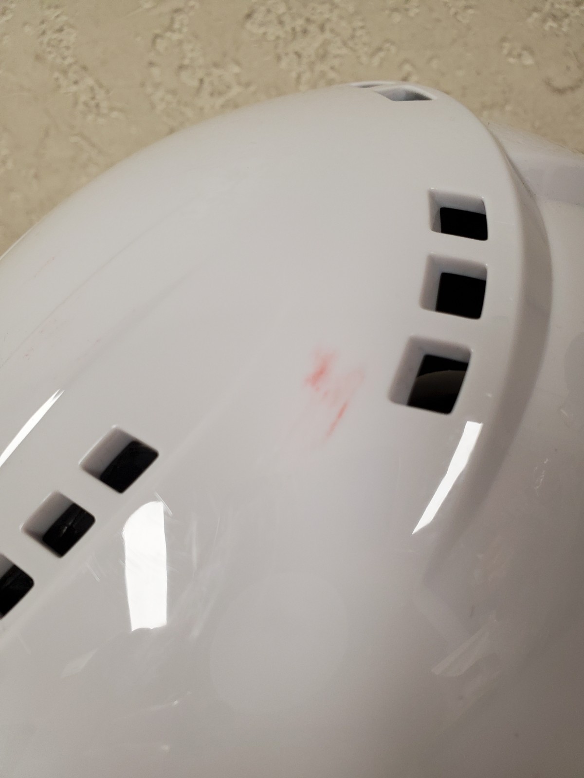 *READ DESCRIPTION* Milwaukee BOLT White Type 2 Class C Vented Safety Helmet