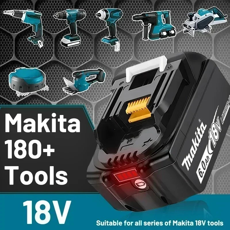 2X Makita BL1860B-2 18V LXT Lithium-Ion 6.0 Ah Battery – New – USA SHIP 2X