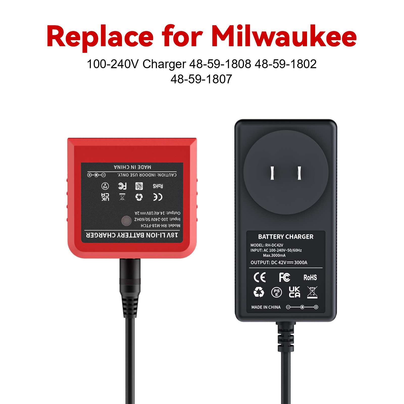 18V 8.0Ah 8000MAH Battery For Milwaukee for M18 Extended Lithium 48-11-1880