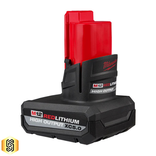 Milwaukee 48-11-2450 M12 RedLithium HIGH OUTPUT 5.0Ah XC5.0 Battery Pack