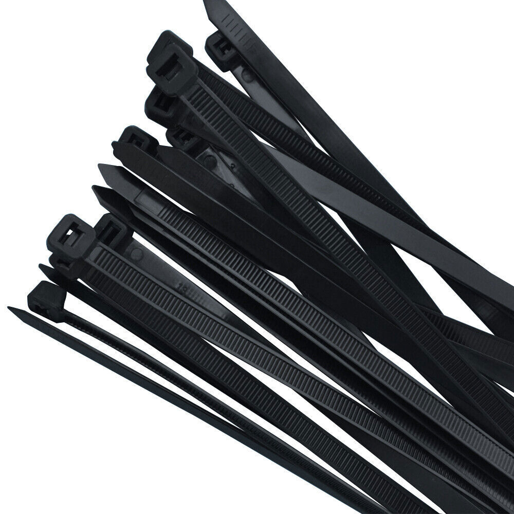 Heavy Duty Zip Ties 14.5″ 12″ 8″ UV Resistant Nylon Cable Ties Cord 120/50/30lbs