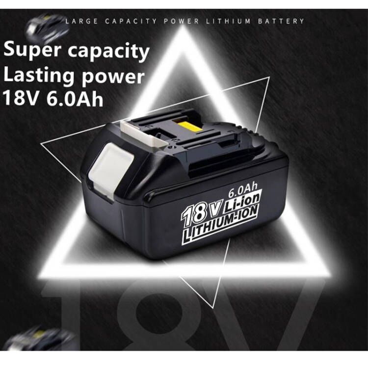 2-Pack For Makita 18V 6.0Ah LXT Lithium-Ion BL1830 BL1850-2 BL1860B Tool Battery