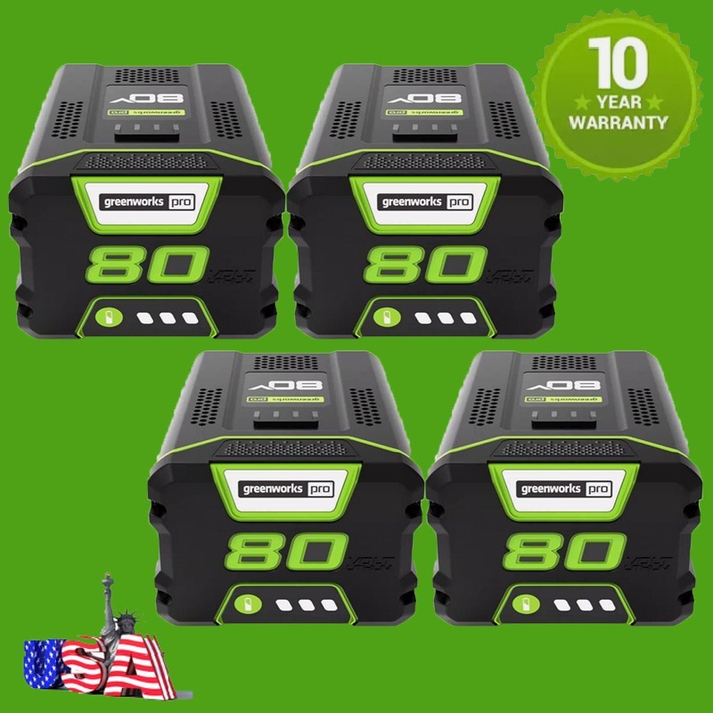 80V For Greenworks PRO 80V 5.0Ah Lithium-ion Battery GBA80250 GBA80600 2601302