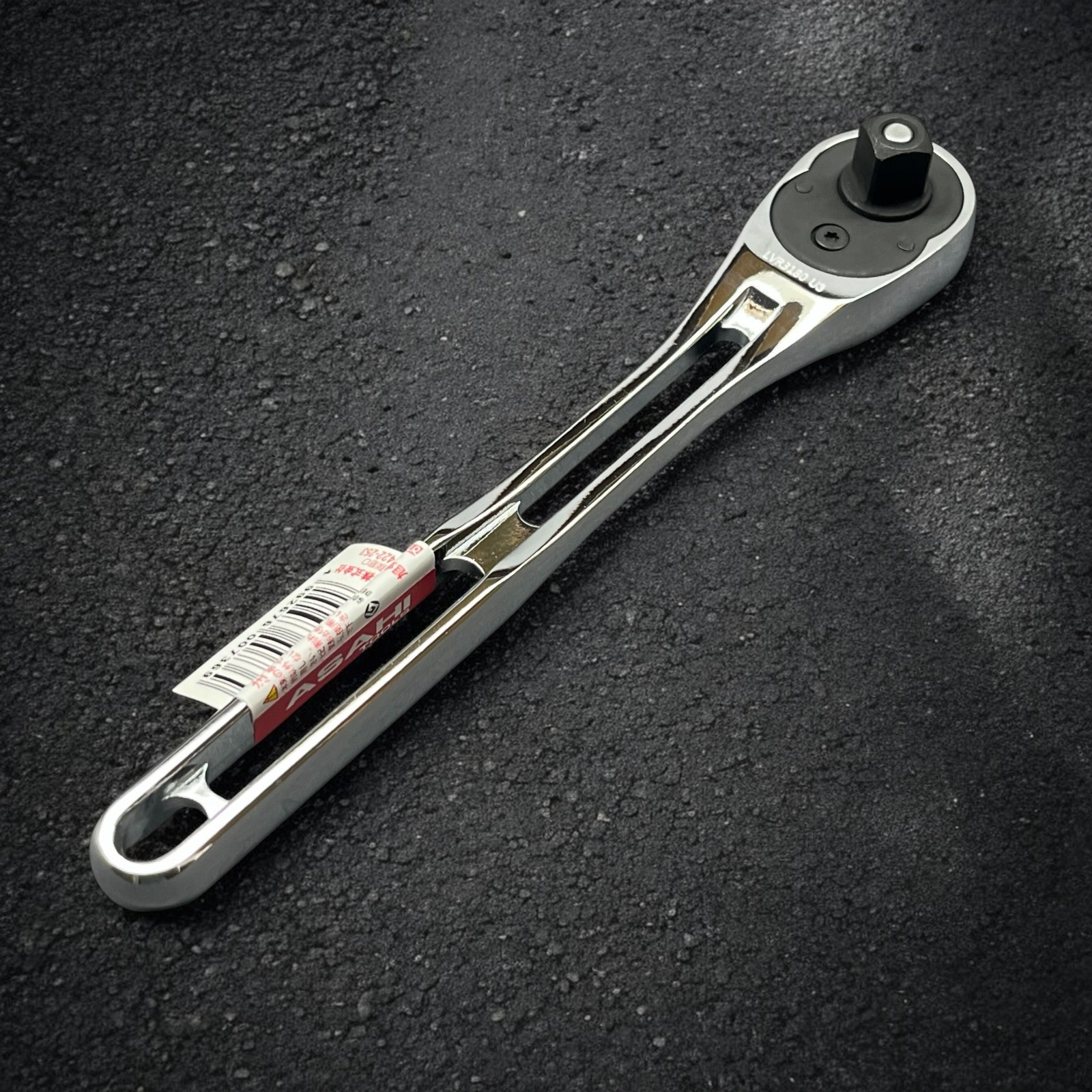 Asahi LVR3180 3/8 inch drive Quick-Release LIGHTOOL Ratchet low backdrag