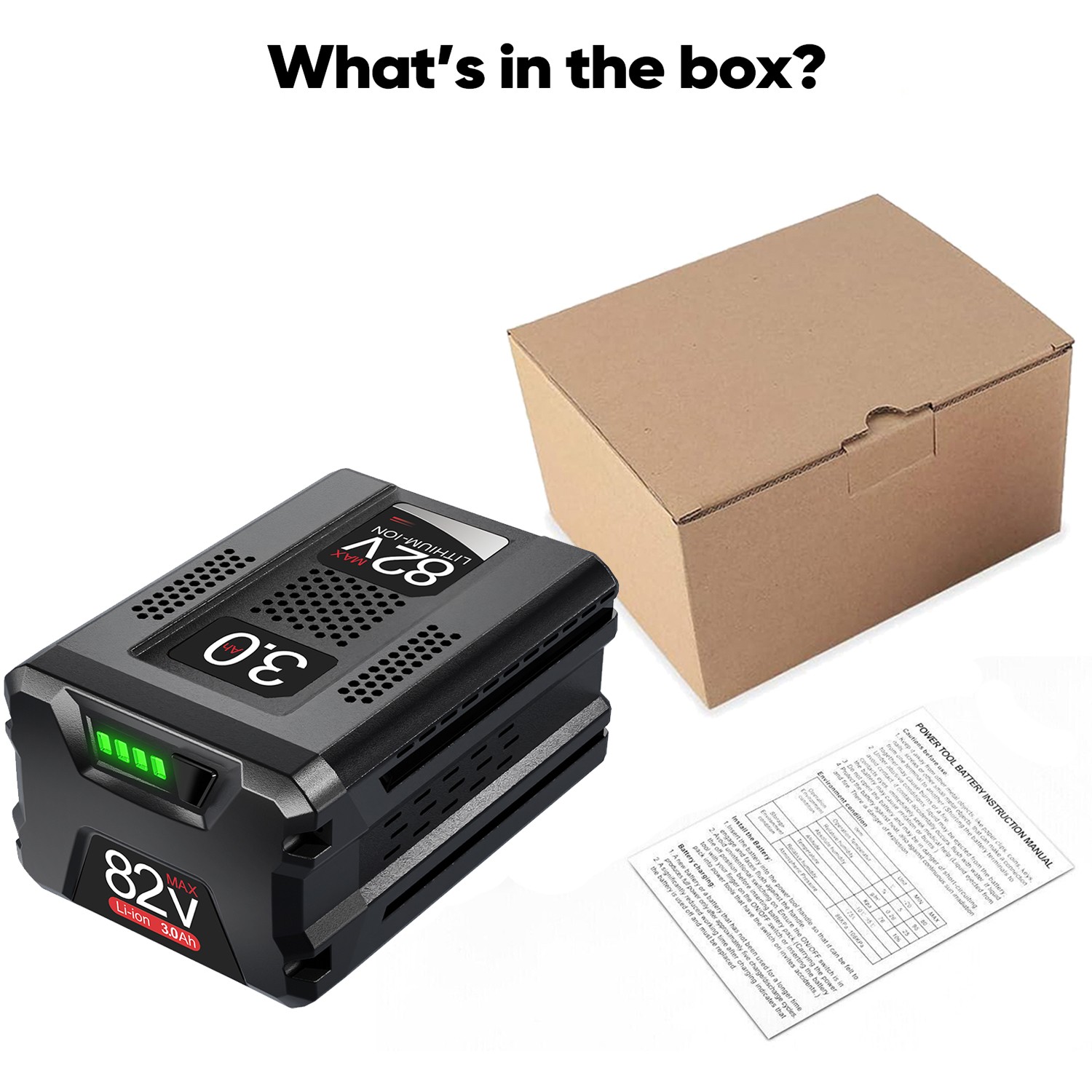 3.0Ah For Snapper XD 82V Max Lithium Ion Battery BSB2AH82 Cordless Power 1760514