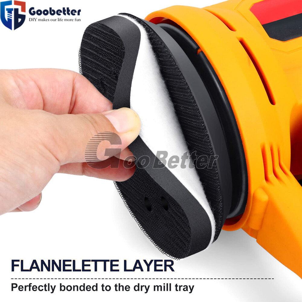 5in Sanding Discs 400-2000 Grit Hook Loop Wet Dry Sandpaper Orbital Sander Paper