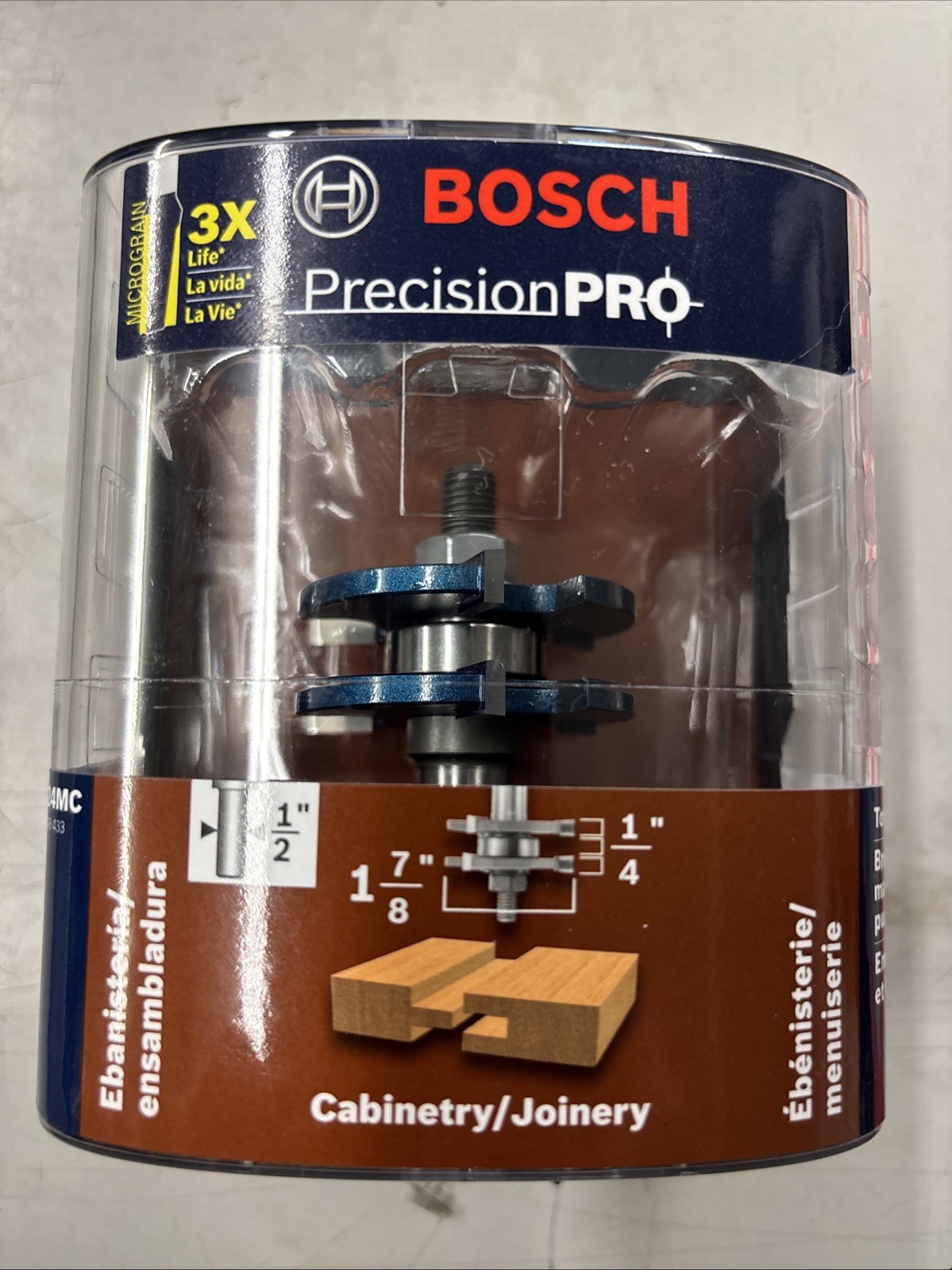 NEW Bosch 84624MC Precision Pro 1-7/8 In. x 1/4 Router Bit A10 FREE SHIP