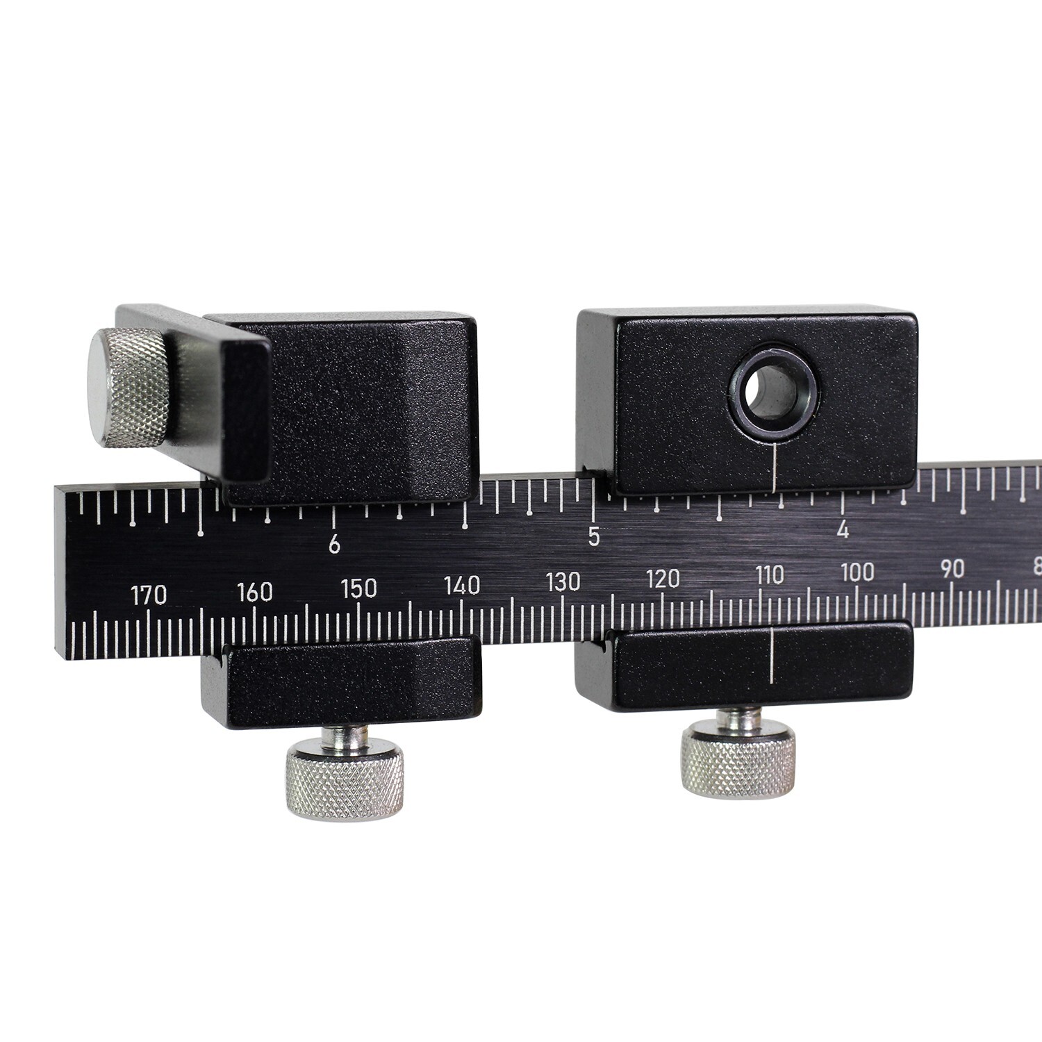 Cabinet Hardware Jig, Aluminum Alloy with Center Guide, Cabinet Handle Jig
