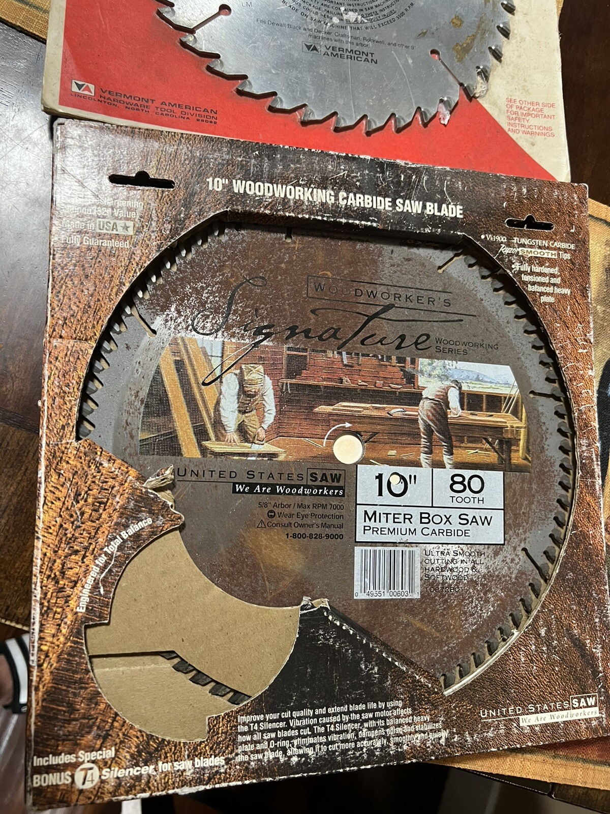 Vermont American and United States Saw Miter Saw Blades