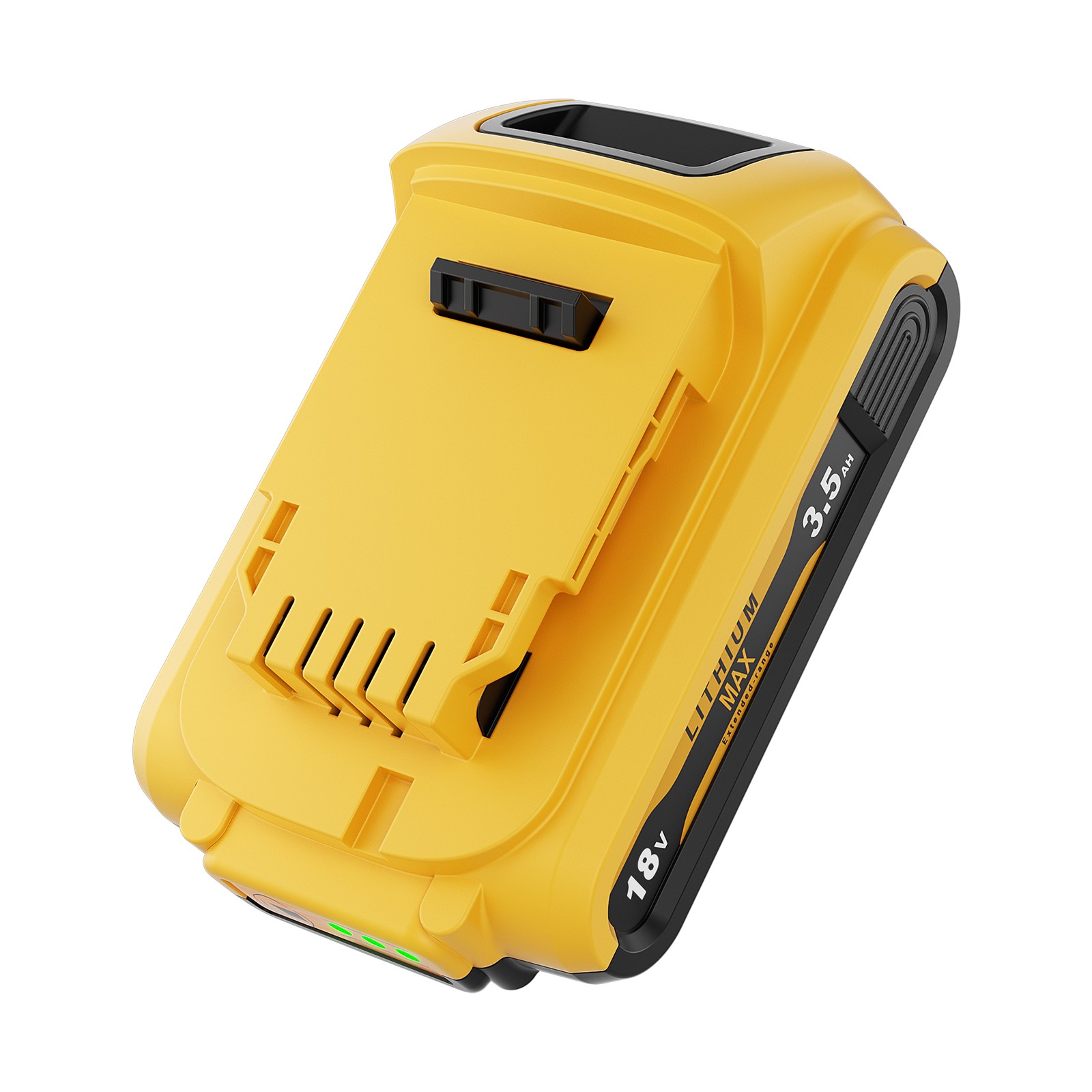2-10PACK for DeWalt DCB210 20V MAX 12 Ah 10 Ah Li-Ion Battery 20 Volt DCB206 NEW