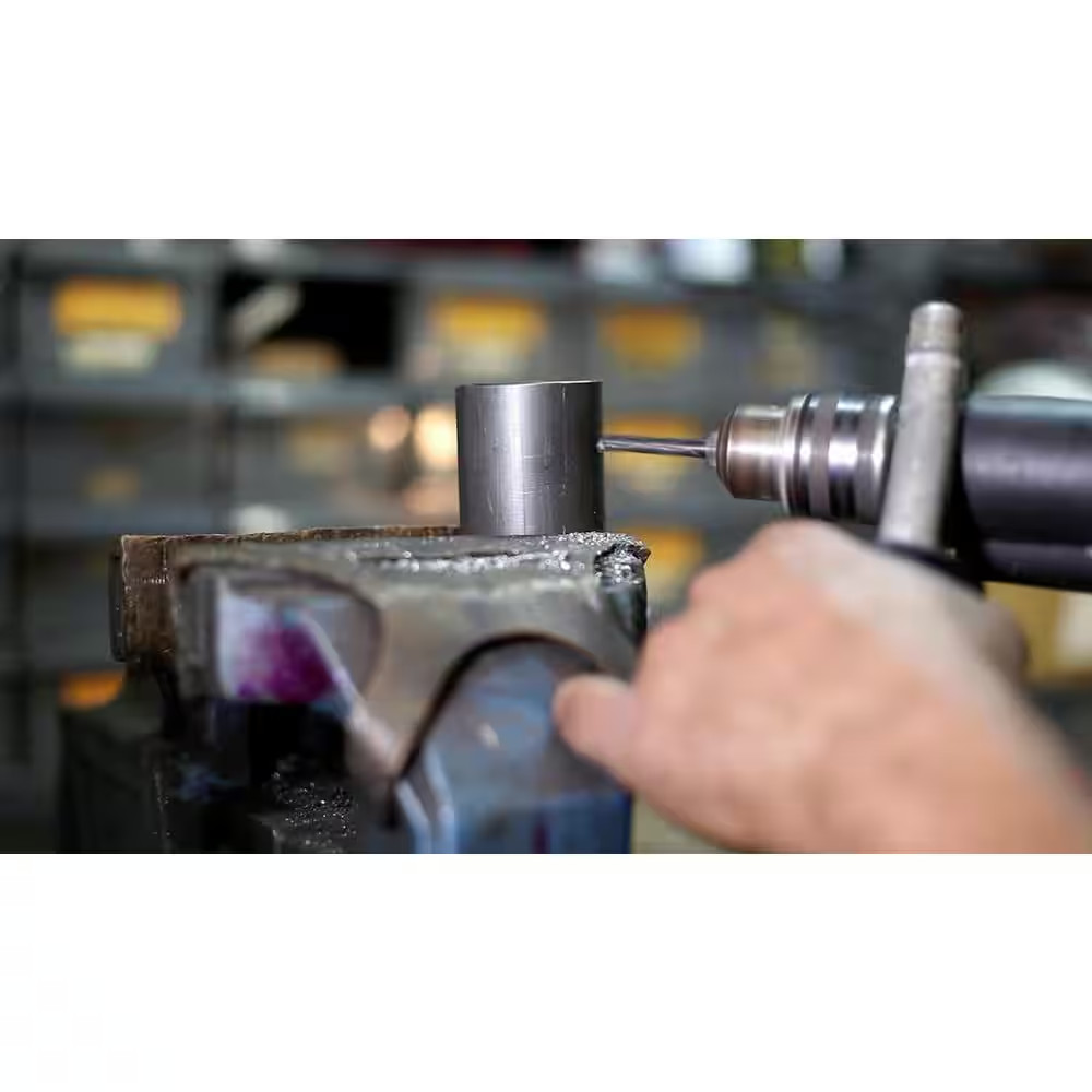 7/8 In. High Speed Steel Black Oxide Reduced Shank Drill Bit with 1/2 In. Shank