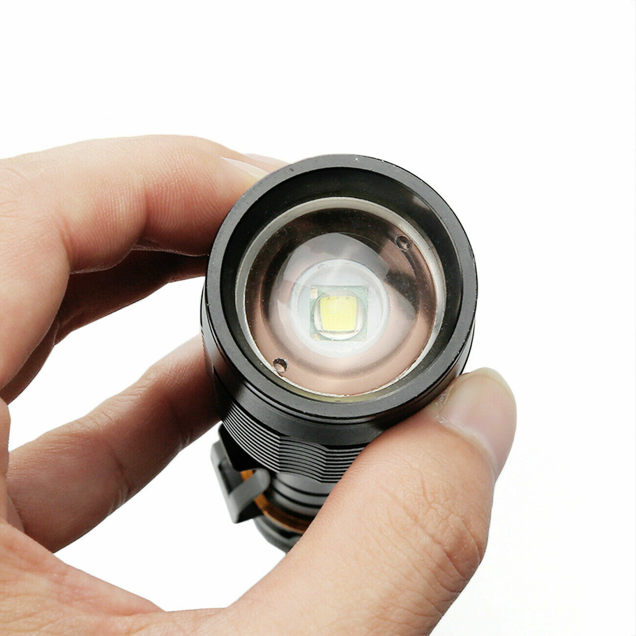 2Pcs LED Powered Flashlight For Police Tactical XML 18650 5-Zoom Mode NEW