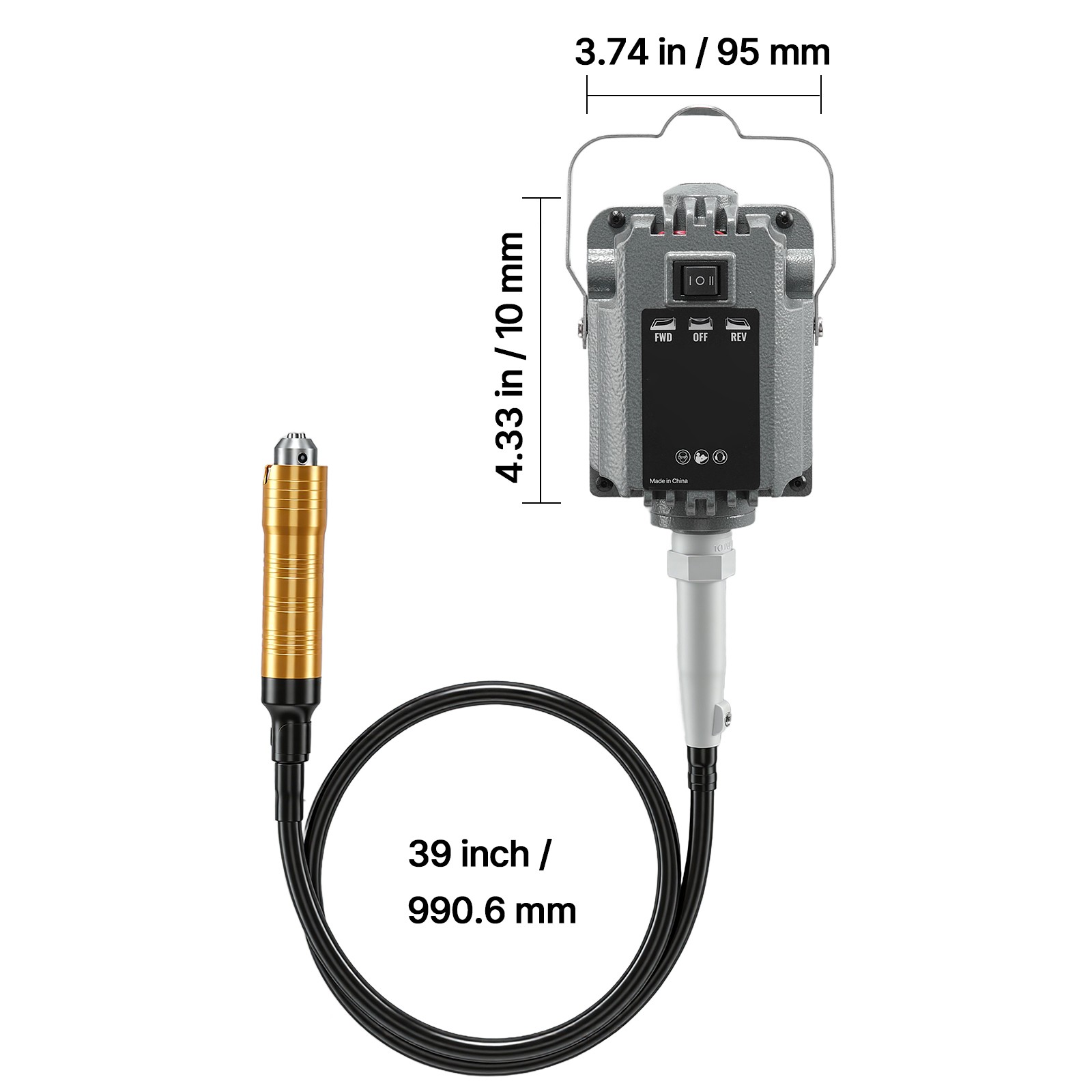 Uimoso 1000W Flex Shaft Grinder with 74 Accessories and 30000RPM Rotary Tool