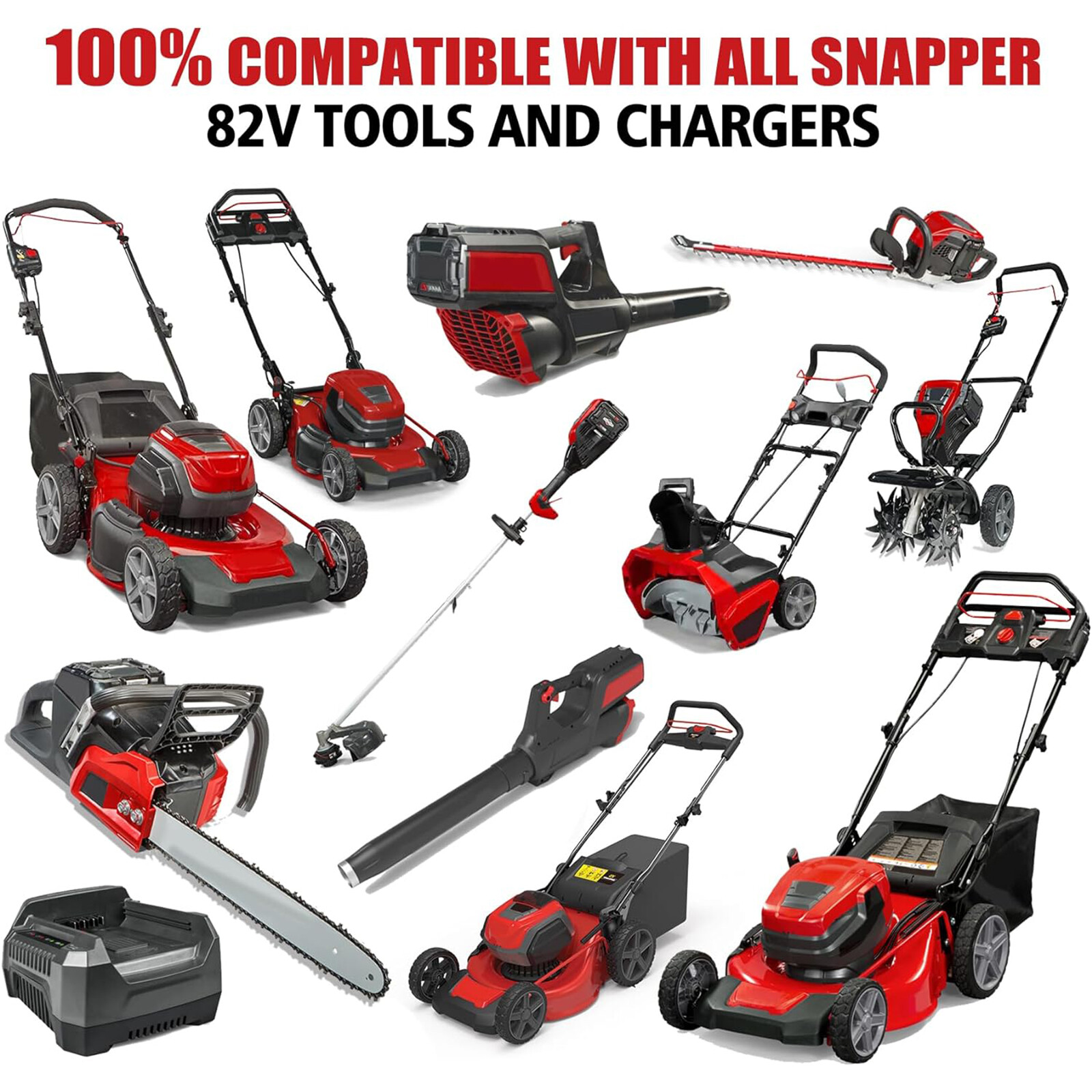 1~2X 82V 3Ah/3.5Ah For Snapper XD 82V MAX Lithium-ion Battery BSB2AH82 BSB4AH82