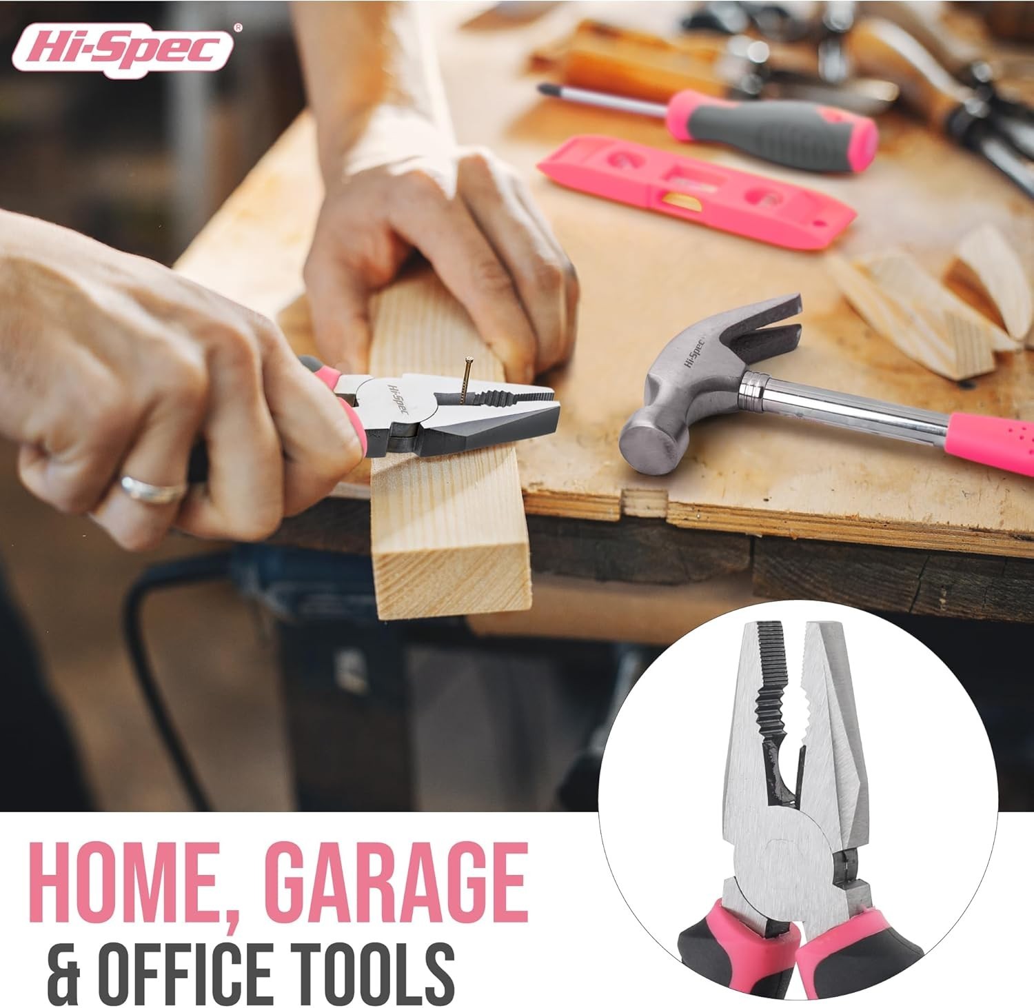 Tool Kit, General Household Hand Tool Set with Toolbox Storage Case, All-in-O…
