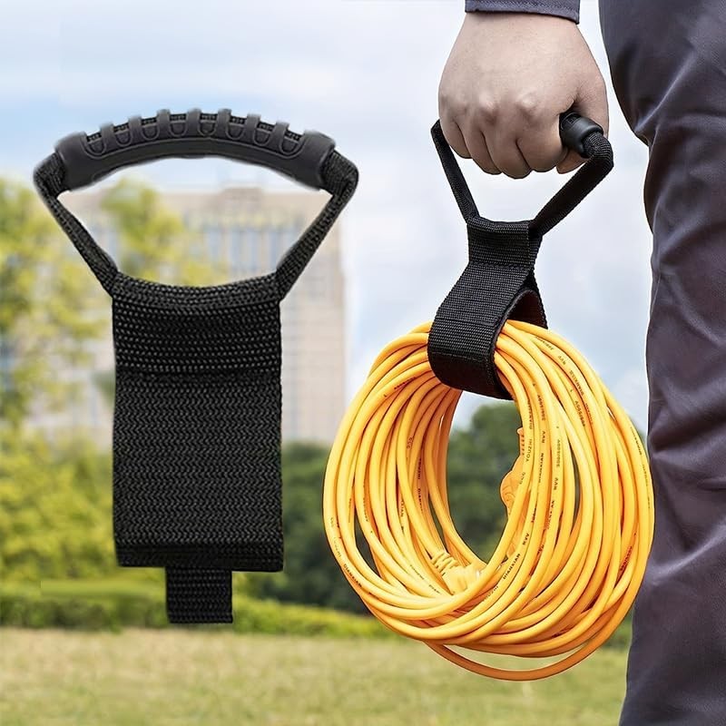 Cable Storage Straps – 1 Pack Garden Hose Storage Straps – Heavy-Duty Hook