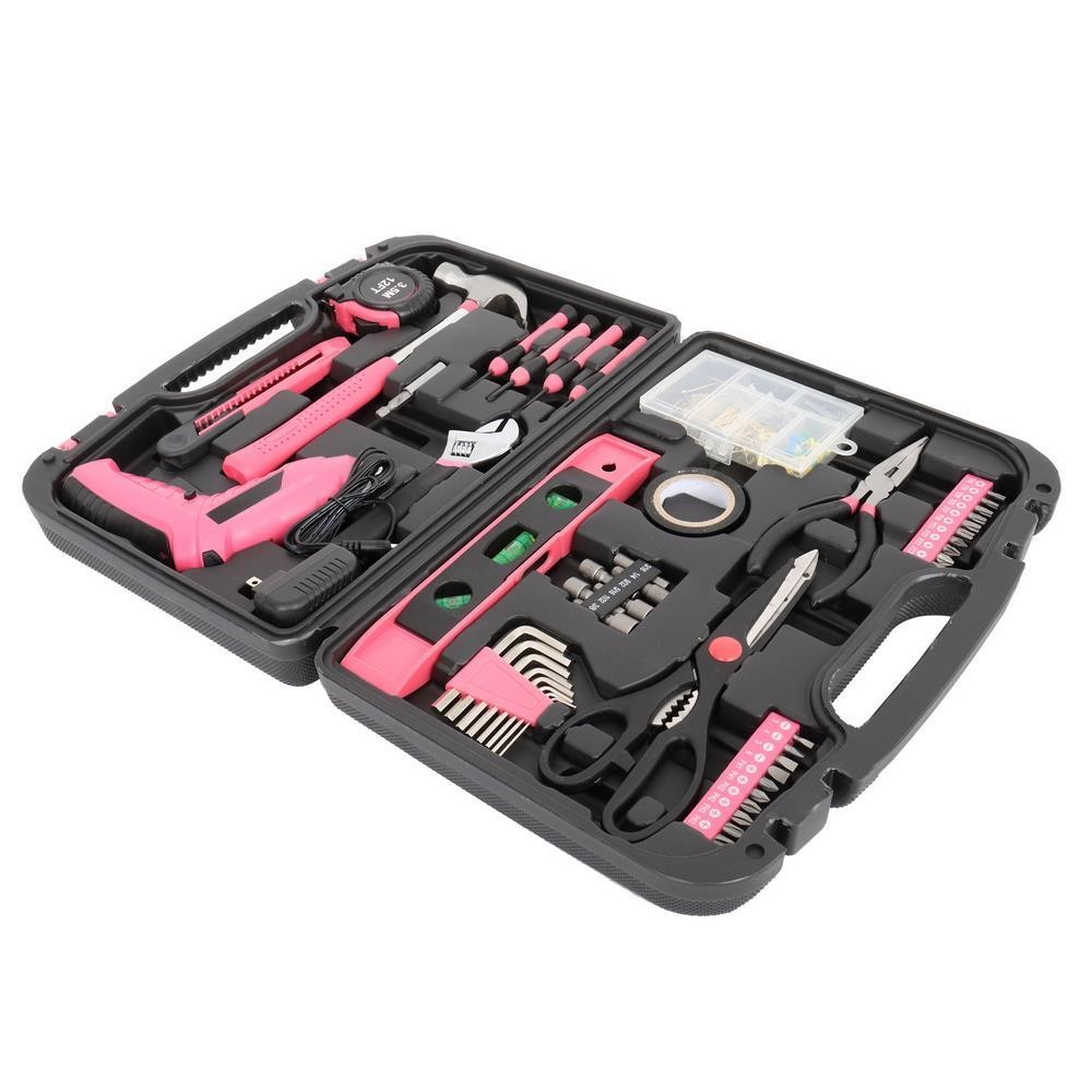 Portable 149 Pieces Basic Tool Set General Household Hand Kit with Storage Case
