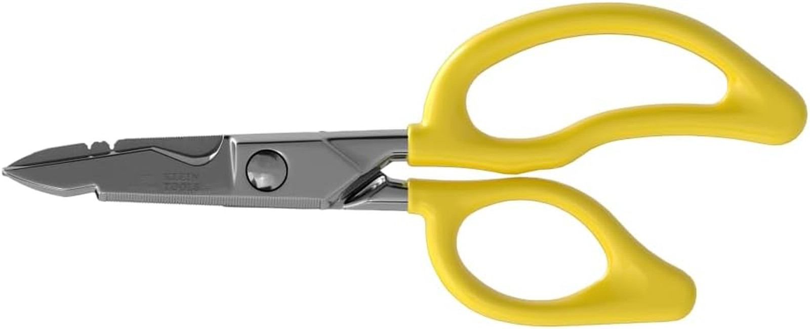26001 Electrician Scissors, Made in USA, 6.75-Inch All-Purpose Heavy-Duty Snips,