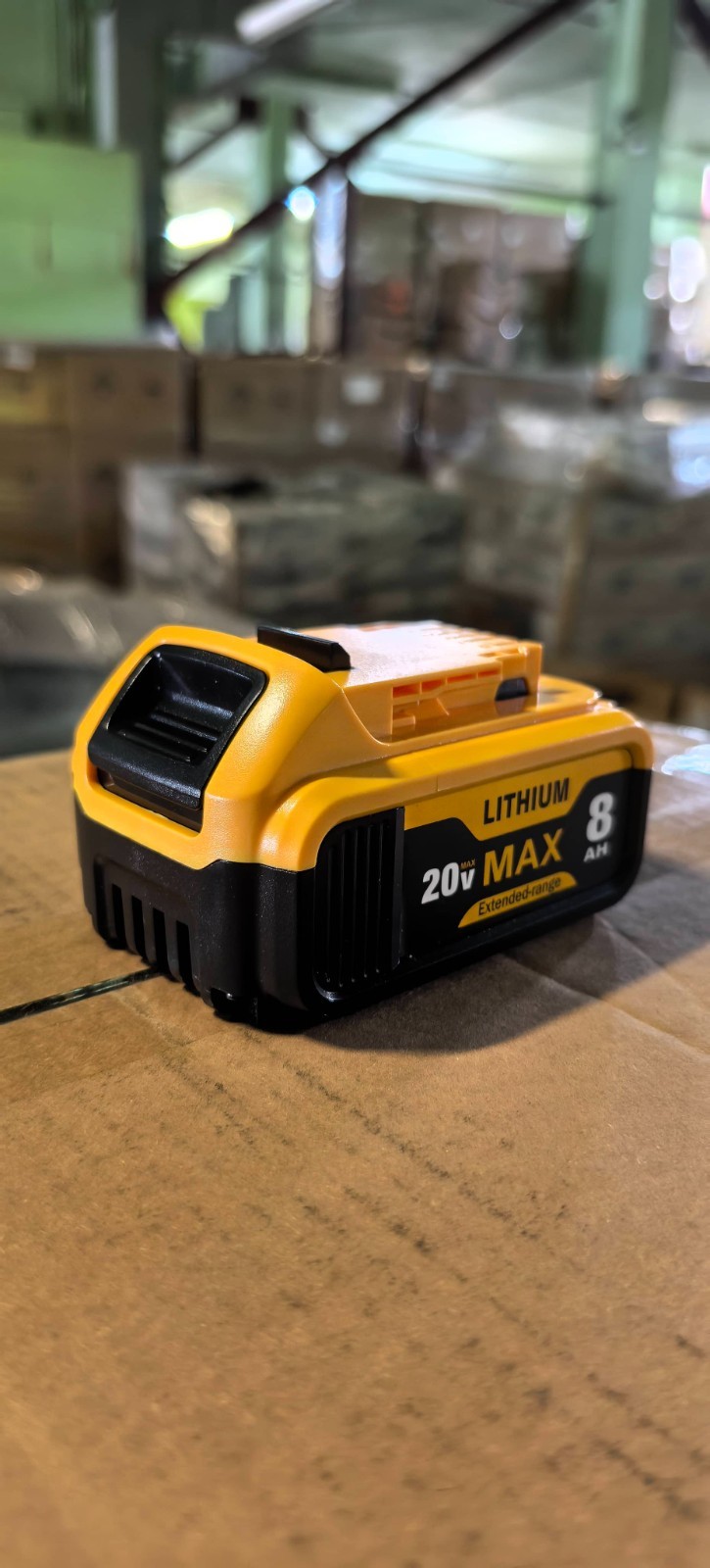 4Pack For DeWalt 20V 20 Volt Max 8.0AH Lithium Ion Battery DCB200 DCB204 DCB206