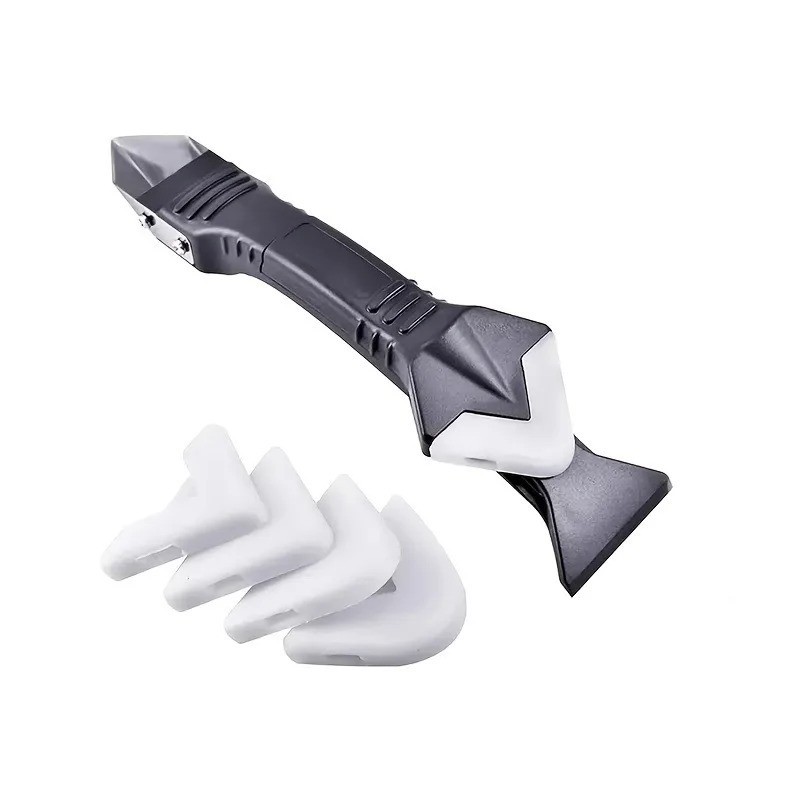 5 in 1 Silicone Sealant Remover Tool Kit Set Scraper Caulking Mould Removal US