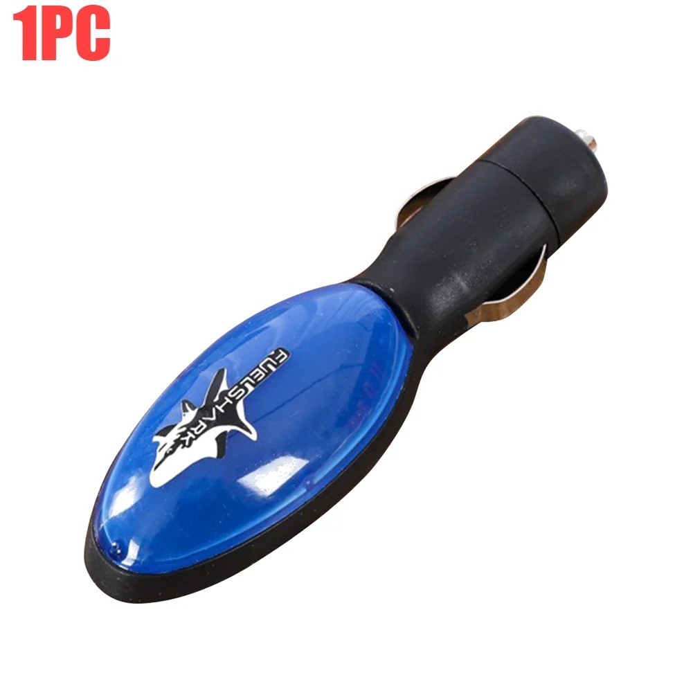1-8pcs Universal 12V Car Fuel Saver Fuelshark Plug and Play Fuel Economy Booste