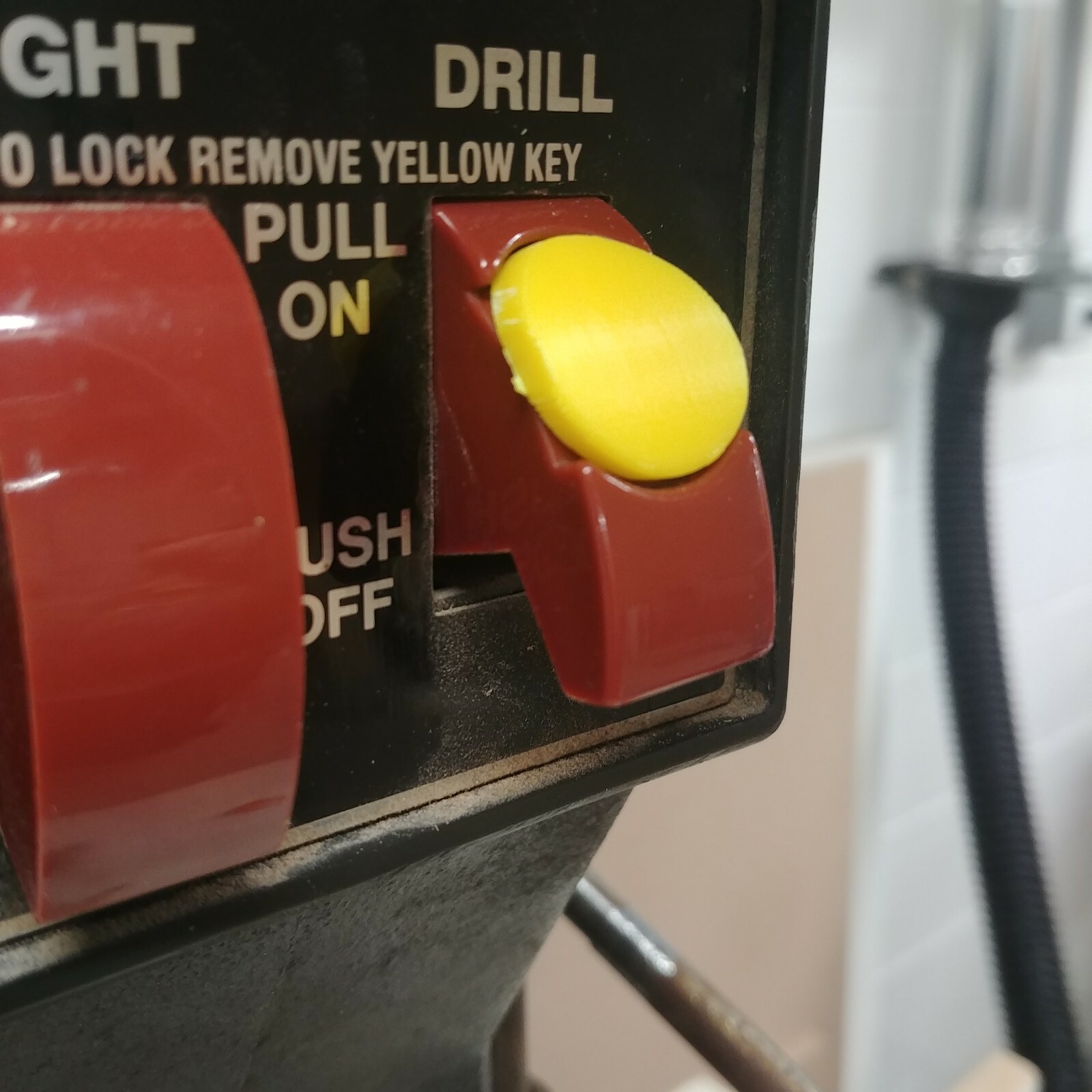 Set of 3 Replacement Yellow Switch Safety Keys for Sears Craftsman FREE SHIPPING