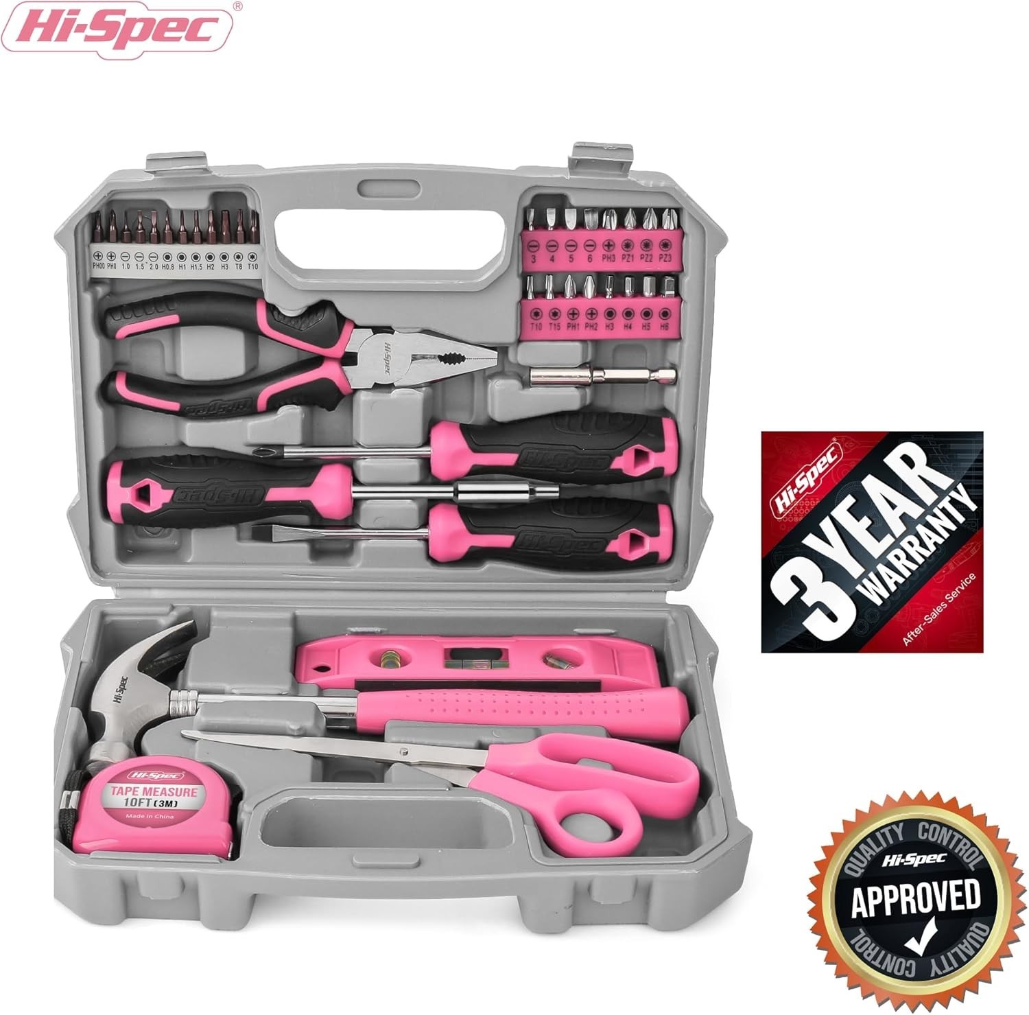 Tool Kit, General Household Hand Tool Set with Toolbox Storage Case, All-in-O…