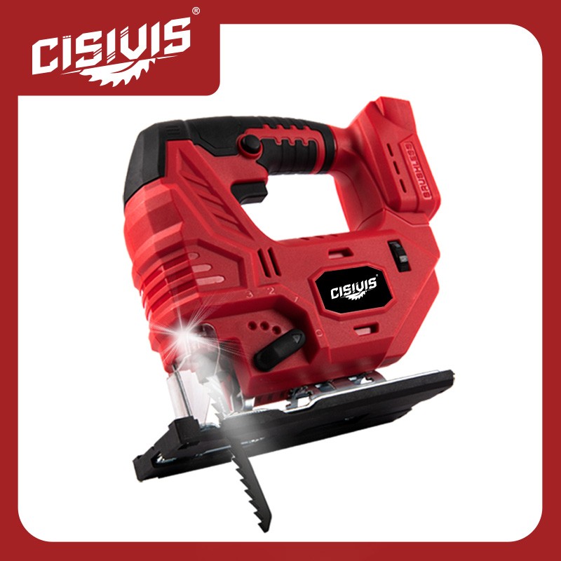 Jigsaw for Milwaukee 18V Battery, Cordless Jig Saw Tool, Brushless Motor, Variab