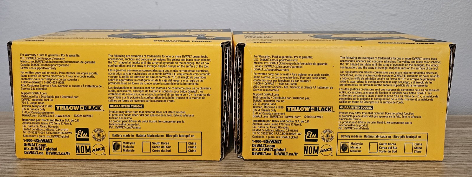 Lot of 20 Brand New Dewalt 20 Volt 20v Max Li-Ion 5 AH Batteries DCB205 2025
