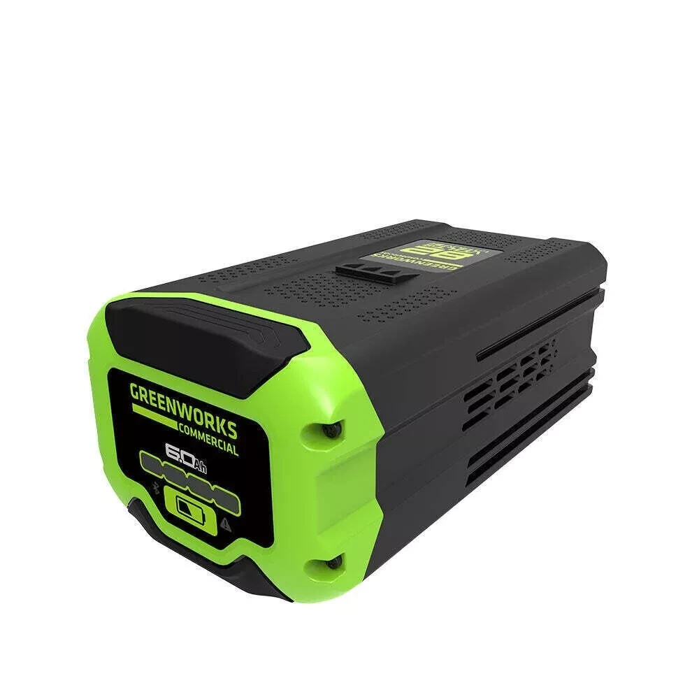 Greenworks Commercial GL600BT 82V 6Ah Battery 90m Charge Bluetooth Connectivity