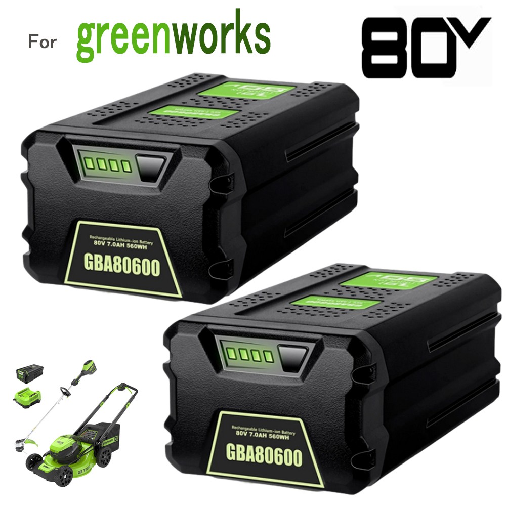 80V GBA80400 Battery For Greenworks Pro 80Volt 8AH/7AH/6AH GBA80600 Battery