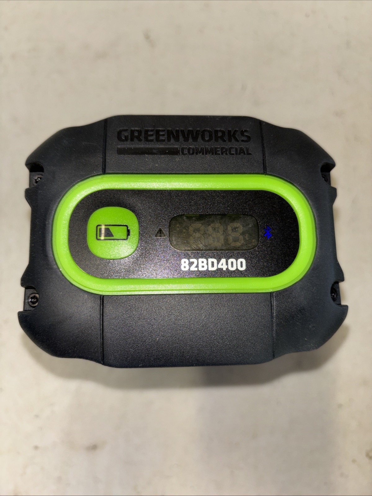 Greenworks 82V 4Ah Bluetooth Battery with Digital Display | 82BD400. A11 00011