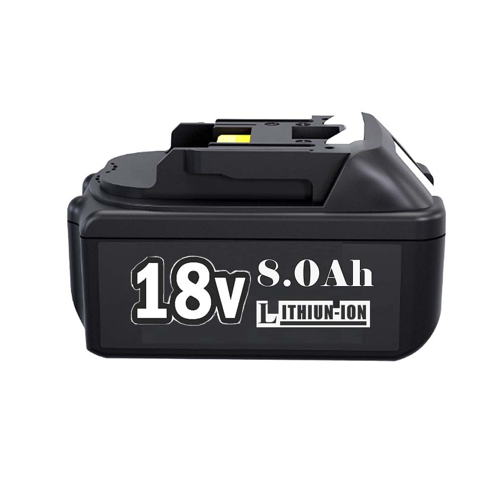 6~1 Pack 18V 8.0Ah Battery For Makita 18 Volt LXT Li-Ion BL1860B BL1830 BL1850