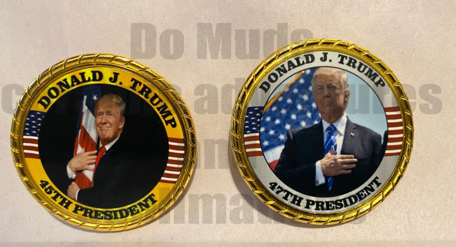 PRESIDENT DONALD J TRUMP 45TH AND 47TH PRESIDENT COIN
