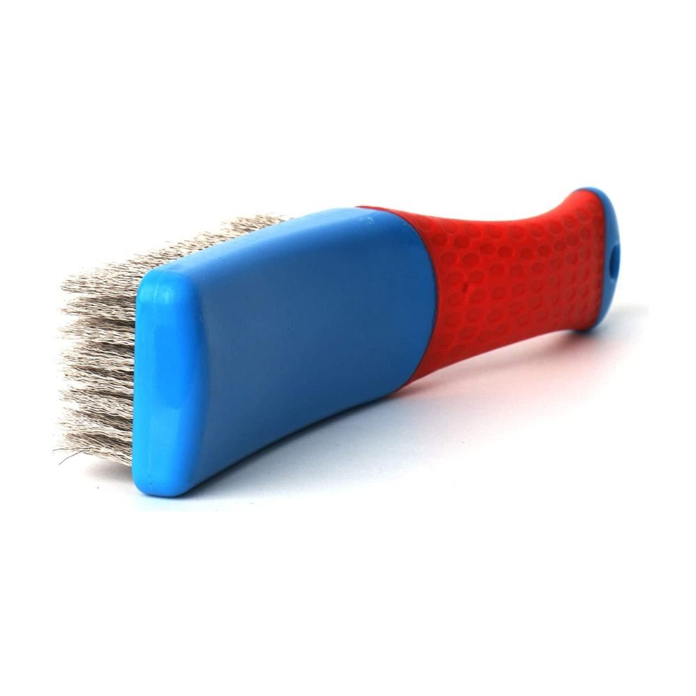 Heavy Duty Stainless Steel Wire Brush with Plastic Handle for Removing Rust Dirt