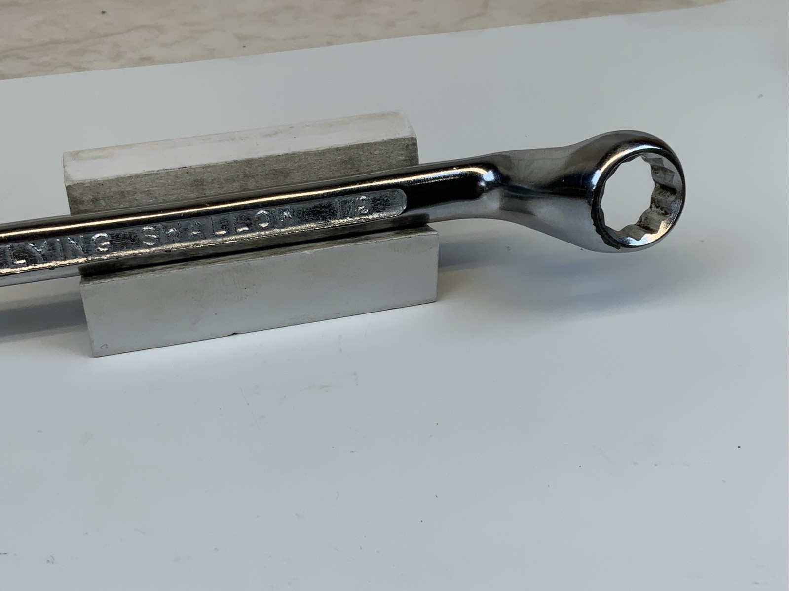FLYING SWALLOW Brand, 1/2in. X 9/16in. Offset Box End Wrench – China