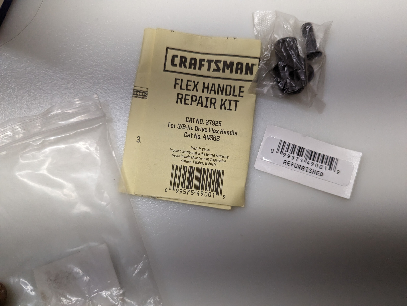 NOS Craftsman Ratchet Repair Kit 37925 Flex Handle Breaker Bar 44363 China 3/8″