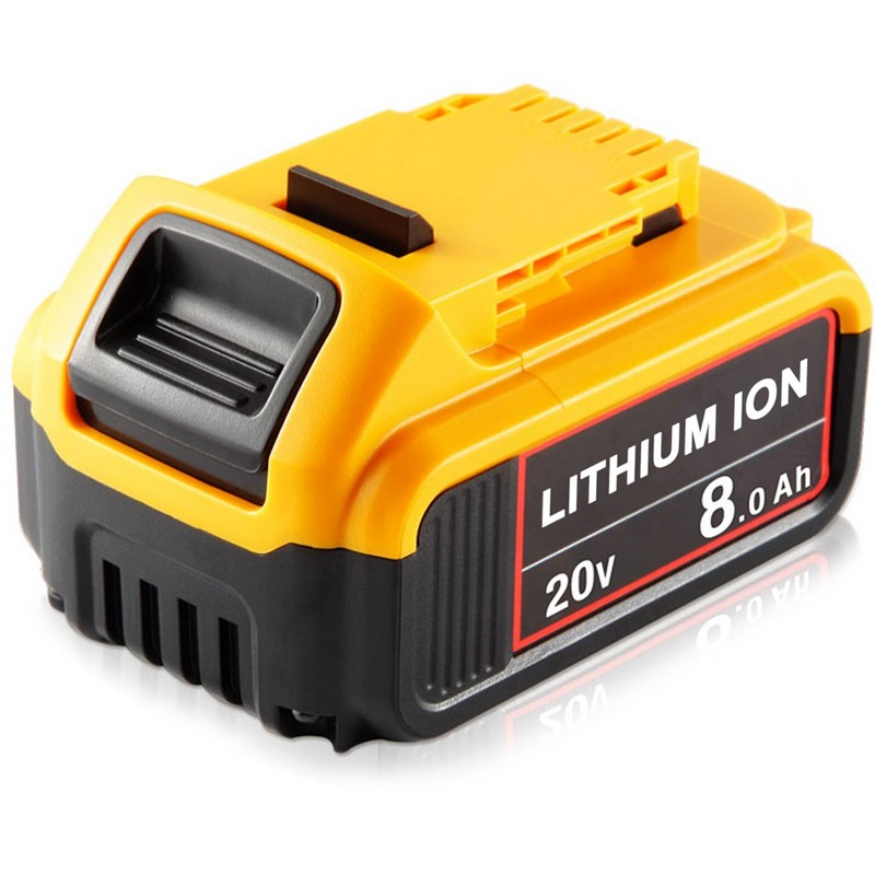 Pack For DeWalt 20V 20 Volt Max XR 8.0AH Lithium Ion Battery DCB206-2 DCB205-2