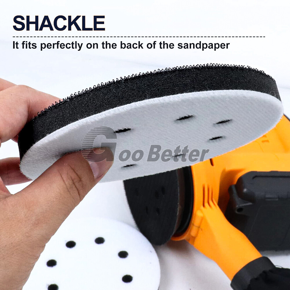 5in Sanding Discs 400-2000 Grit Hook Loop Wet Dry Sandpaper Orbital Sander Paper